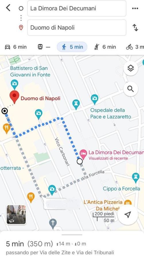 Dimora Dei Decumani Bed & Breakfast Naples Exterior photo